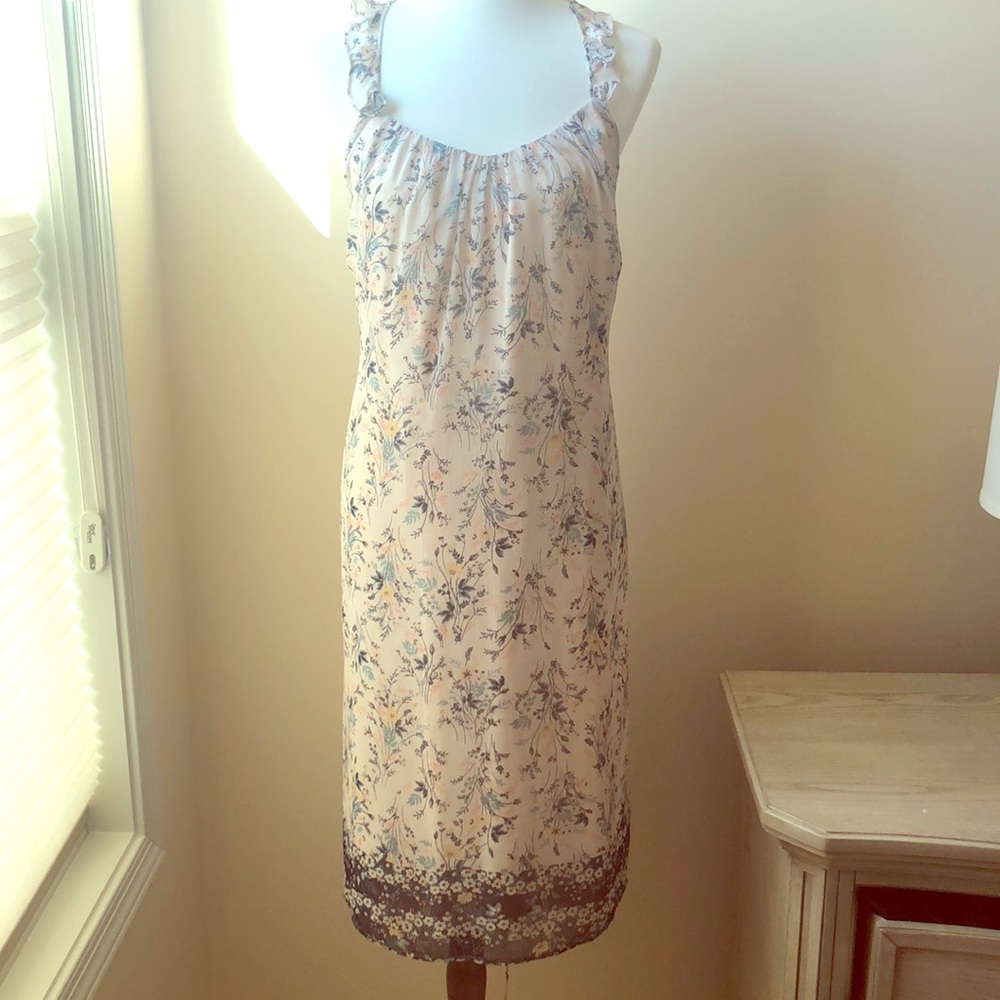 Motherhood Maternity Halter Dress